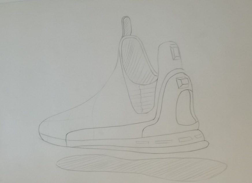 Shoe sketch