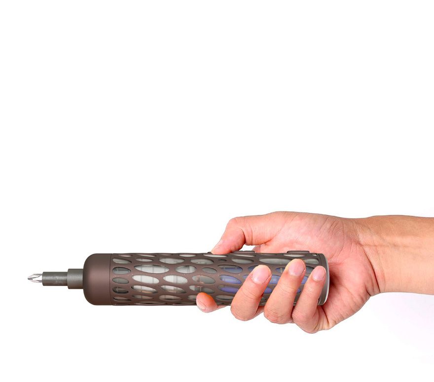 Printed screwdriver held in hand