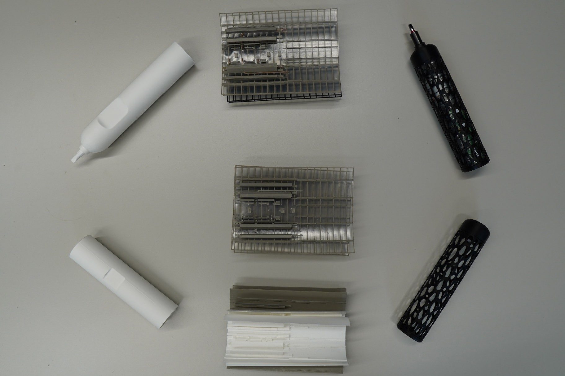 Printed iterations and formed housings