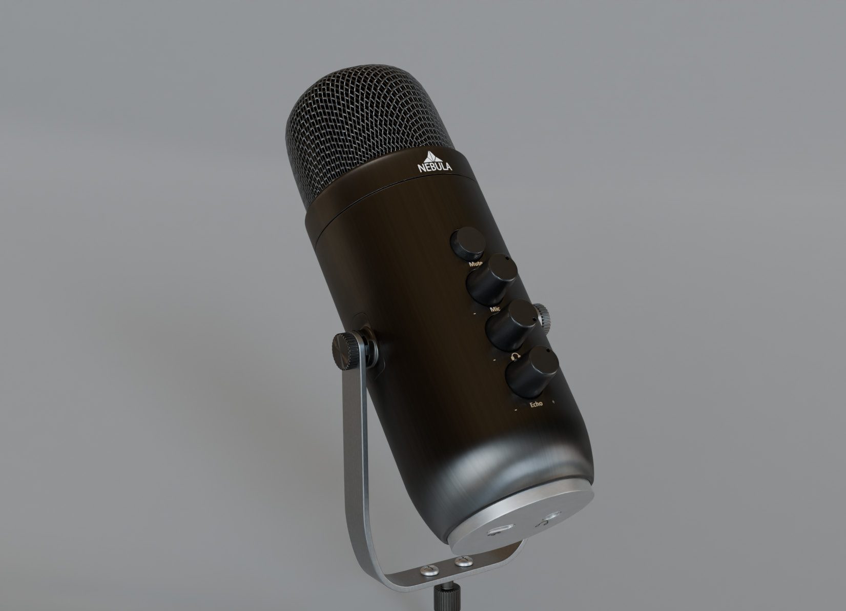 Condenser microphone rendering