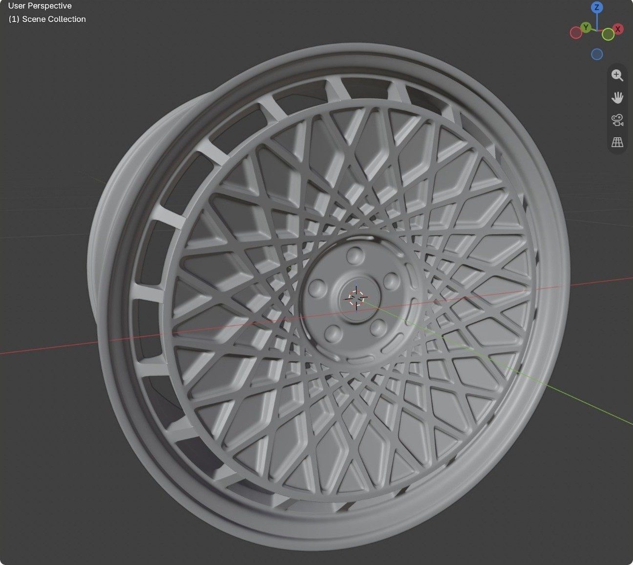 Finished rim