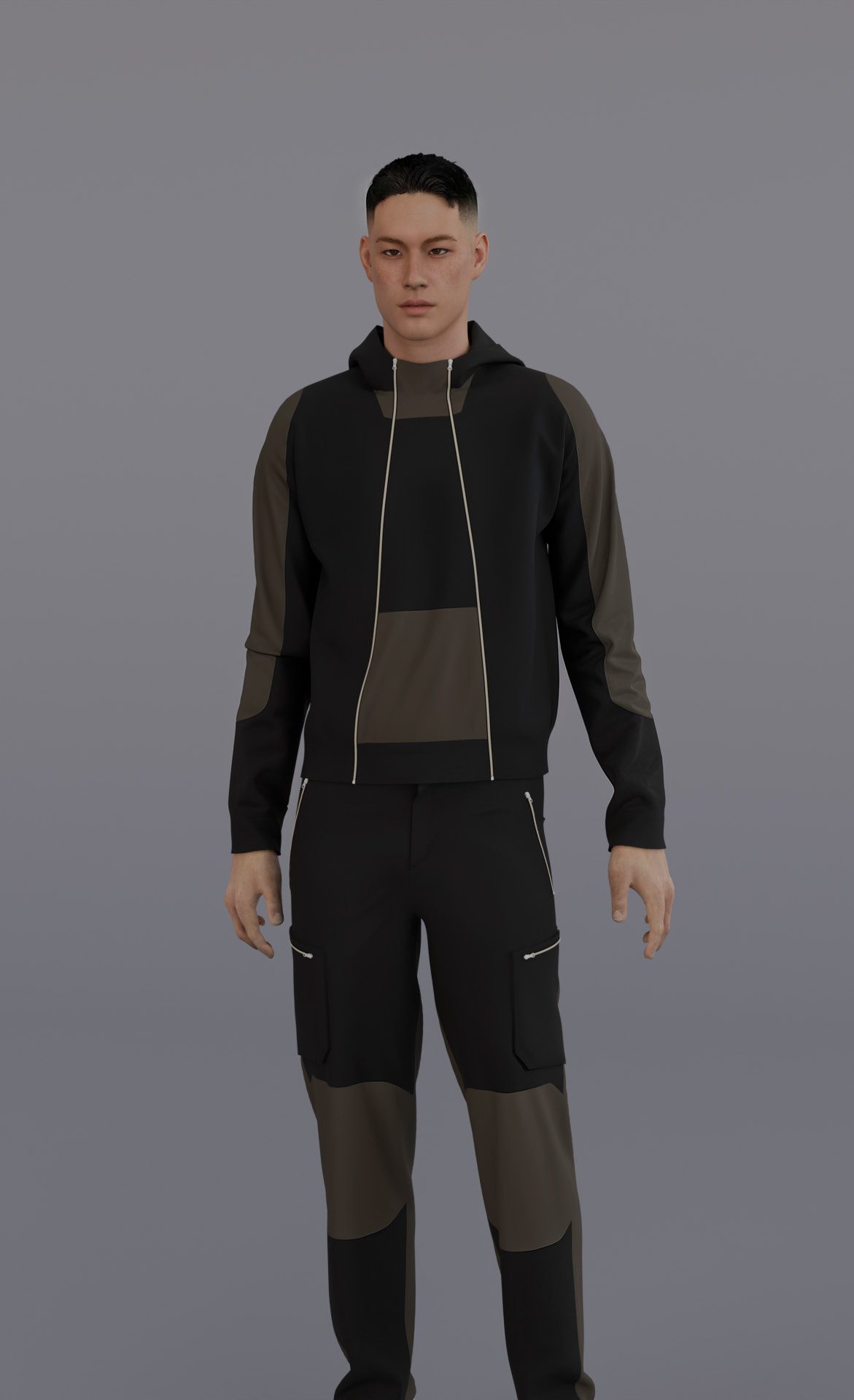 Chest modules – full render
