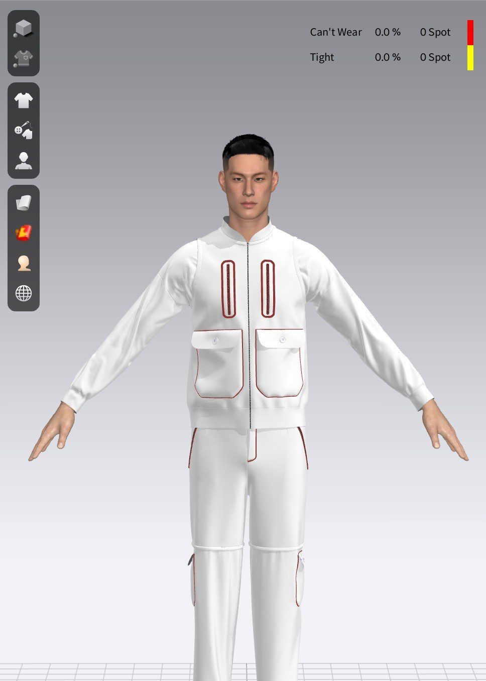 Fit map standing