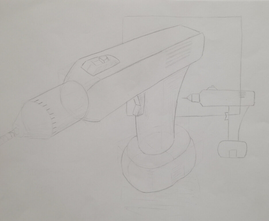 Underwater drone sketch 2